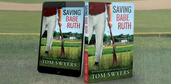 Saving Babe Ruth Cover Reveal. No Beefcake for Rebecca.